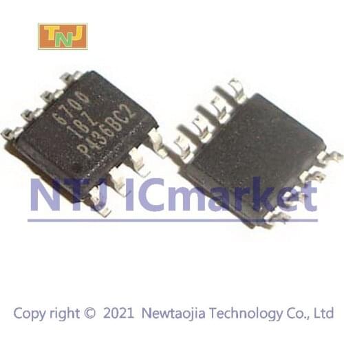 10 PCS ISL6700IBZ SOP-8 ISL6700 6700IBZ SMD Medium Frequency Half-Bridge Driver IC CHIP