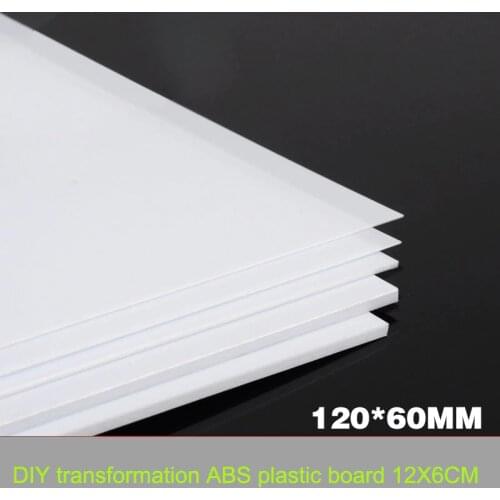 10pcs/lot Gundam Model GK Transformation ABS Handmade Materials DIY Transformation Board Plastic Sheet 12X6CM