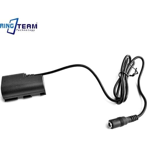 100pcs/Lot LP-E6 Battery DC Coupler ACK-E6 DR-E6 DRE6 Power Connector for Canon Camera EOS 5D Mark II III 5D2 5D3 6D 7D 7D2 60D