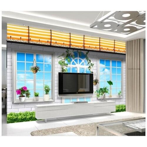 3d wallpaper custom 3d murals wallpaper Pastoral scenery European and American wind garden TV setting wall decor room wallpaper