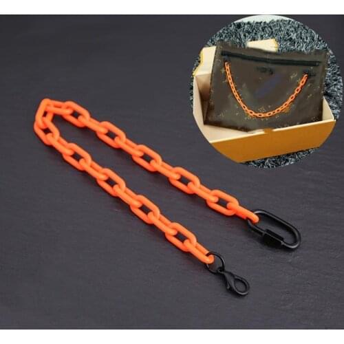 Acrylic High Quality Purse Chain, Metal Shoulder Handbag Strap, Replacement Handle Chain Metal Crossbody Bag Chain Strap handle