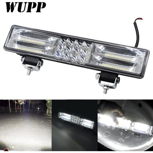 Car led strip work light 60W high brightness engineering roof searchlight maintenance auxiliary light car headlight cross-border