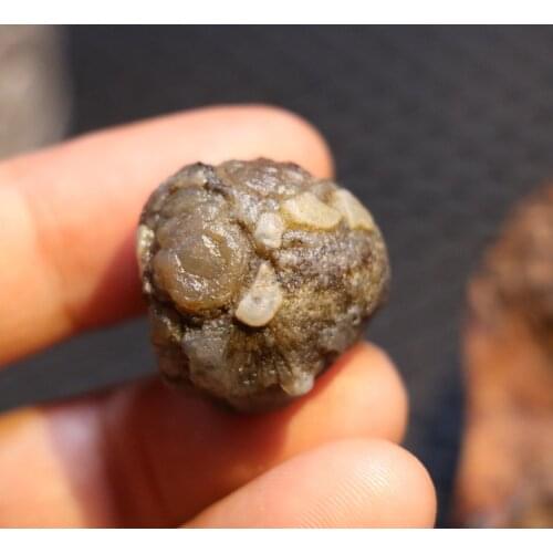 Big Treasure Talisman Power Cool Chinese Inner Mongolia Alashan Desert Agate Natural Eye Bead Amulet With A Hole Timestown