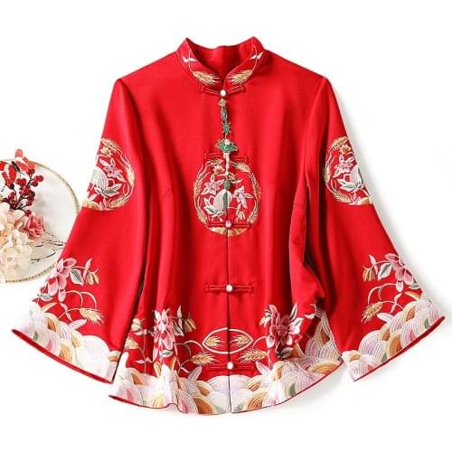 Женские красные куртки Embro Mill China At AliExpress