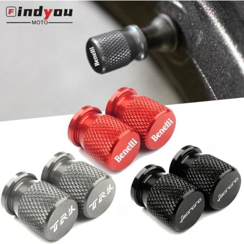 Motorcycles CNC Wheel Tire Valve Caps Stem For Benelli 502C 302S 752S leoncino 500 BJ500 250 BJ250 TRK 502 TNT 300 600 trk502X
