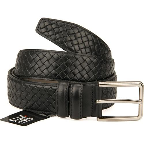 Zia Leather Male Belt 93439 1602 Black