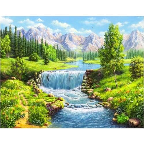 Full,square round Diamond Embroidery,natural scenery landscape 5d Diamond Painting,Cross Stitch,Mosaic photo,pattern,Crafts L336