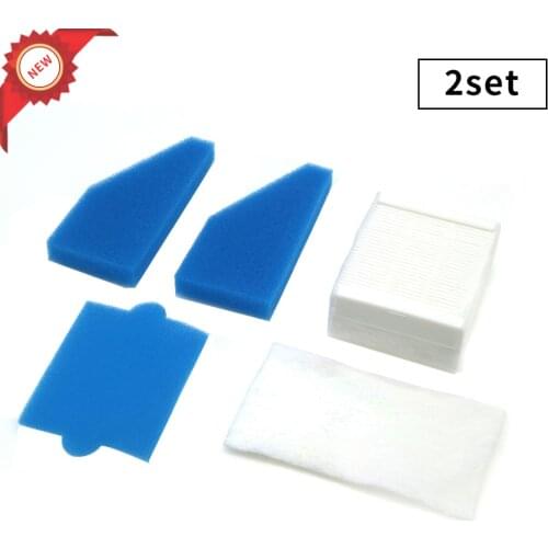 2set Filter set vacuum cleaners suitable for Thomas Aqua + Multi Clean X8 Parquet, Aqua + Pet & Family, Perfect Air Animal Pure
