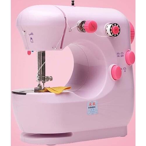 Sewing Machine Foot Mini Manual Portable For Beginners 2 Speed Embroidery Stitching Heavy Duty Easy To Use Foot Pedal Operation