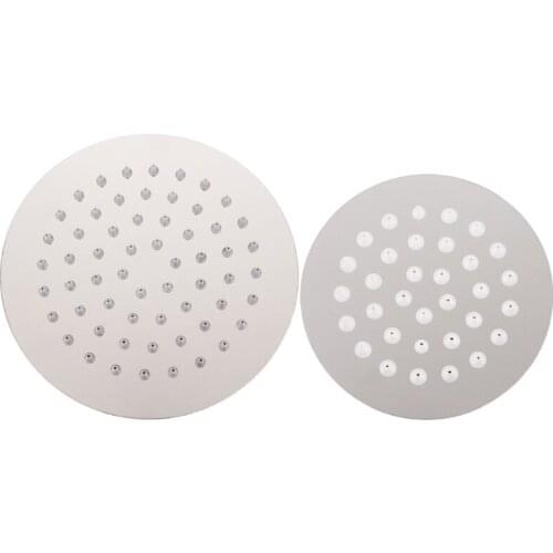 Drop Wholesale 4/6Inch Bathroom Rain Shower Head High Pressure Shower Head Handheld Shower Head Dropshipping