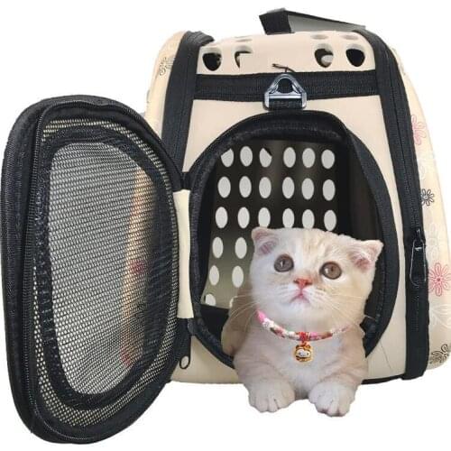 Foldable Portable Travel Pet Bag Outdoor Puppy Dog Cat Bag Dog Carrier Bags Shoulder Package Handbag Soft Pets Dog Bag Carrier