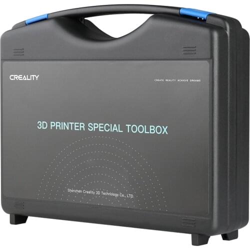CREALITY 3D Printer Special Tool Box Kit 18 Tools 5 Pcs Nozzles Gift High Strength And Good Mechanical Properties