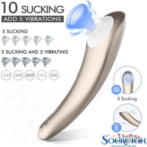 SourcionC stimulator clitoris suction sex toys for women oral sex tongue nipple vibrator clit clitoral sucker for couples sexual