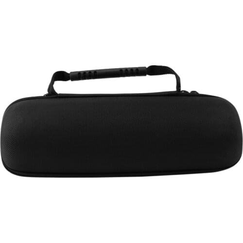 FULL-Pouch Bag For JBL Charge 3 Travel Protective Cover Case For JBL Charge3 Bluetooth Speaker Extra Space Plug & Cables Belt(Bl