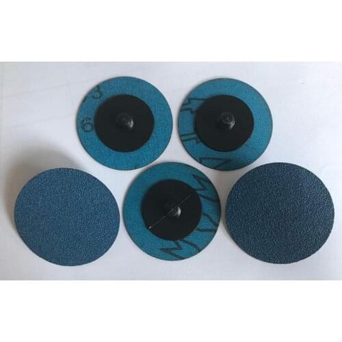2" 100pcs 40-120# roloc disc Zirconia sanding disc quick change disc deburring disc for stainless steel