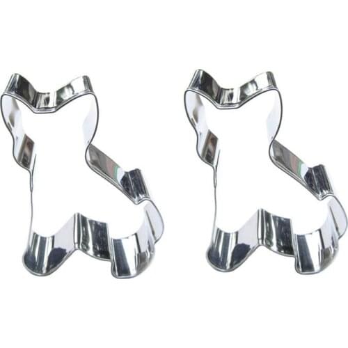 Shepherd shape 2 piece biscuit cutting molds, baking tools, cake decorating soft candy tools