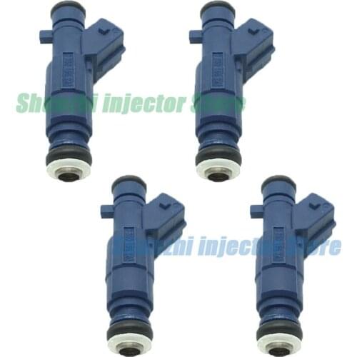 4pcs Fuel Injector Nozzle For Chery elegant 473 BYD FO Geely Panda BYD F0 Hatchback 1.0 OEM: 0280156263