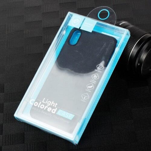 500pcs/lot Blister PVC Plastic Clear Retail Packaging Package Box for iPhone X XR 6 6s 7 7 Plus Clear Mobile Phone Case Cover
