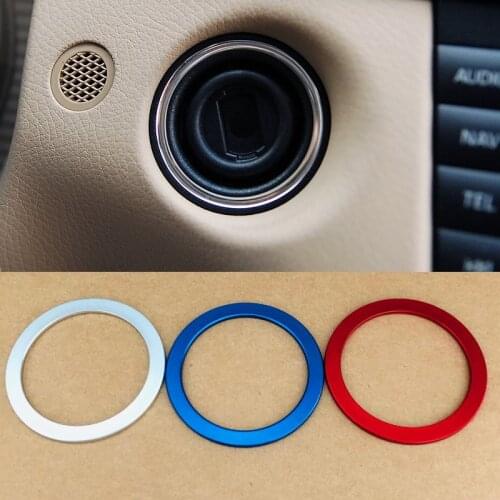 Car Ignition key Start switch decoration ring Trim For Mercedes Benz A / C/ E/ GLK/ CLS/ GL-class W212 W204 car styling