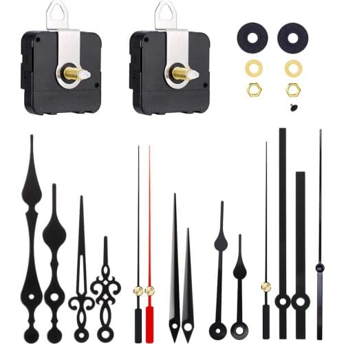 Clock Silent DIY Repair Parts Hangers Maintenance Quartz Pointers