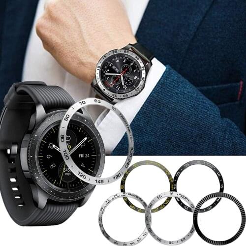Smart Watch Cover For Samsung Galaxy Watch 46/42MM Gear S3 Bezel Ring Smart Watch Accessories Cover Stainless steel Accessories