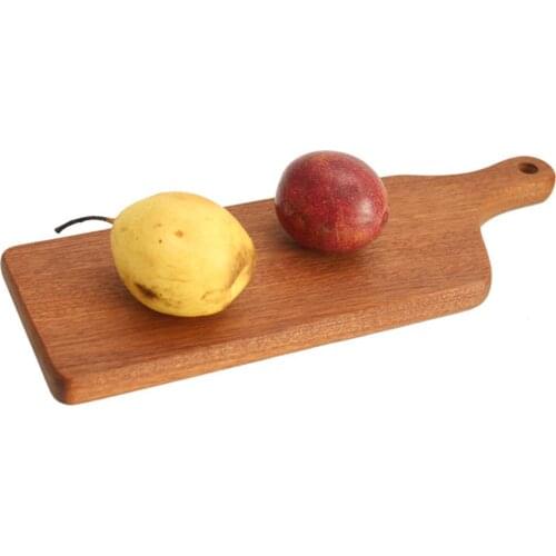 Wooden Cutting Board Pizza Board Steak Serving Wooden Board Cheese Cutting Board with Handle