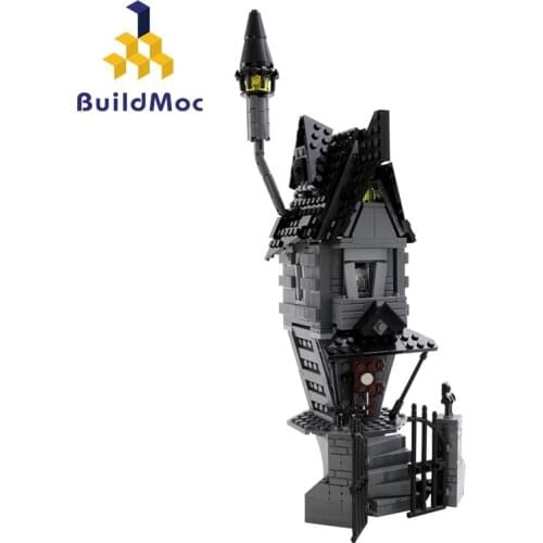 Jack Skiringtons House Nightmare Castle Before Christmas Compatible With Building Block Toys Moc-18780