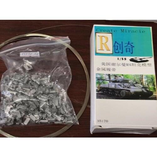 R-Model 1/35 35170 Metal Track For WWII T51 Track U S Sherman M4 Medium tank