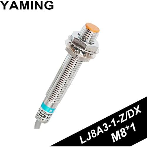 Metal Sensor Induction LJ8A3-1-Z/DX Normally Close NC Wires Inductance Type Proximity Switch 24V