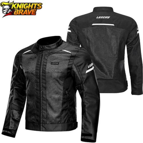 Men Motorcycle Jacket Cycling Chaqueta Body Protective Gear Summer Breathable Reflective Moto Jacket Motocross Protector Jaqueta