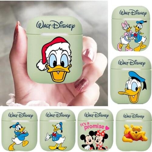 Disney Dumbo Mickey Minnie Mouse Soft Silicone Cases For Apple Airpods 1/2 Protective Case Bluetooth Wireless Earphone Cover For
