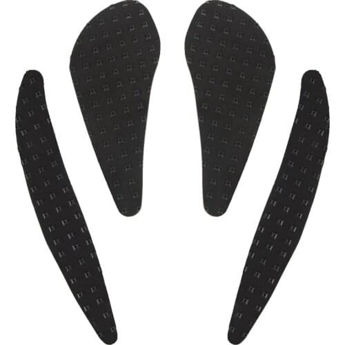 For YAMAHA MT 07 MT-07 FZ-07 Motorcycle Rubber Gas 3M Tank Knee Pad Inserts Black