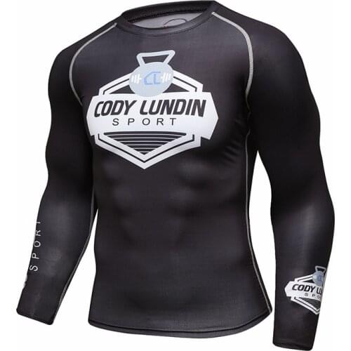 Wholesale Bjj Rash Guard Jiu Jitsu Shoyoroll Chest Print Shirts