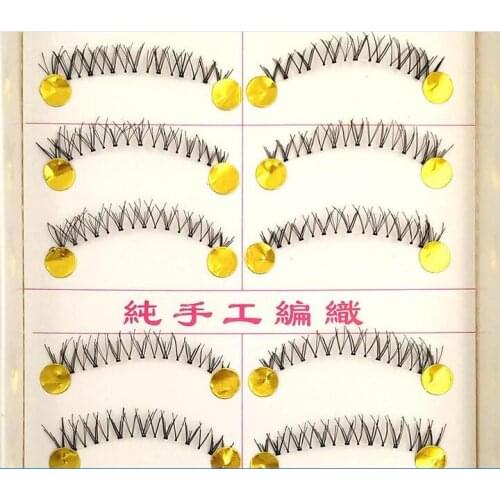 21 Natural crisscross DIY false lower eyelashes as handmade lashes fake eyelashes artificial eyelashes for women beauty makeup