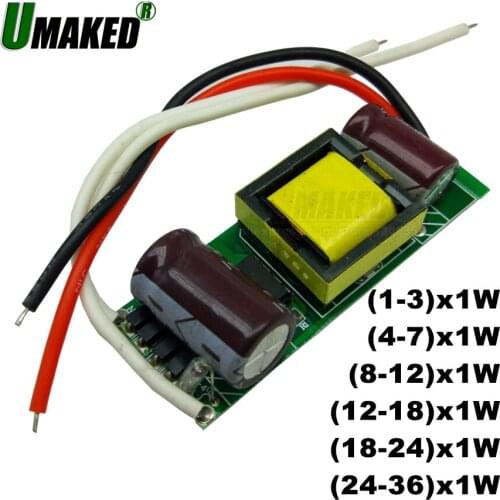 1-36W LED PCB transformer, bulb driver,led transformer, 280Ma constant current for indoor led bulb lamp lighting free shipping