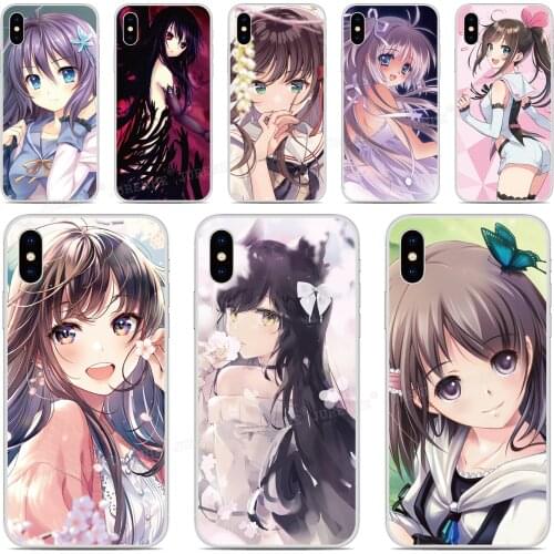 Anime Cartoon Girls Soft TPU Phone Case For Wiko Y81 Y61 Y80 Y70 Y60 Y50 Sunny 5 View 5 Plus 4 3 Pro Wim Lite U Feel Prime Cover