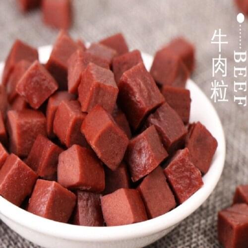 Dog Snacks Fresh Chicken Breast Pet Snack Beef Dog food Pet food Clean Teeth Training dog Reward Snack Food Feeder