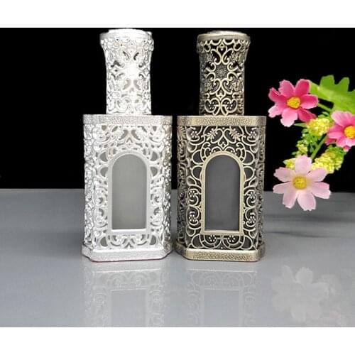 25ml Empty Retro Style Perfume Spray Bottle, Travel Hollow Frosted Vial Spray Package, Luxury Perfume Bottle F20173602