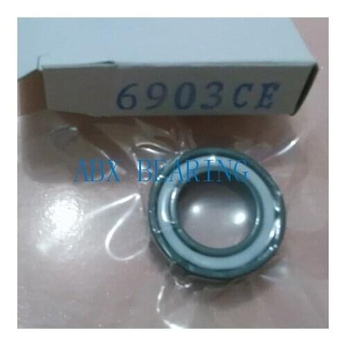 6903-2RS full SI3N4 ceramic deep groove ball bearing 17x30x7mm 6903 61903