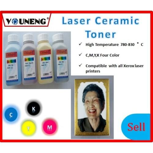 800 degree high temperature color ceramic toner powder Compatible For Ricoh and Xerox model vitrotype Print