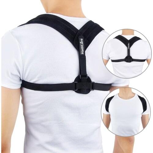 Back Care Posture Corrector Adjustable Clavicle Brace Shoulder Support Strap for Women Men Improve Sit Walk Prevent Slouching