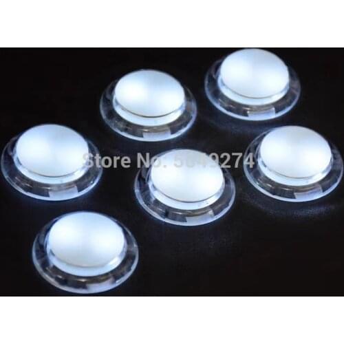 6pcs 30mm 24mm LED copy sanwa obsc Arcade Push Button sanwa Button Switch 5V Illuminated for diy Arcade kit Cabinet pandora box