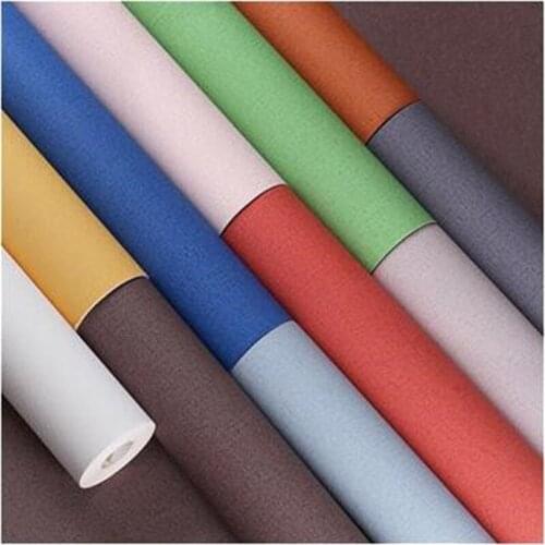 Beibehang wallpaper Plain color living room wallpaper bedroom simple modern 3D background wall wild hotel hotel pvc wallpaper