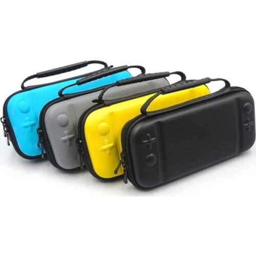 Portable Hard EVA Storage Bag Handbag Shell Carrying Traveling Case for Nintend Switch Lite Console with 8 Game Card Slot Holder