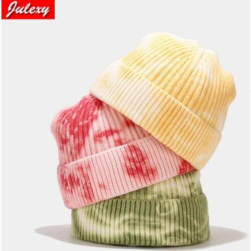 NEW Casual Solid Unisex Slouchy Knitting Beanie Hip Hop Cap Warm Winter Ski Hat Blends Soft Warm Knitted Cap Men Women Hats Nice