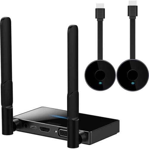 Multi To One Switch Wireless Transmission System Phone Screen Mirror Adapter HDMI Transmitter Receiver Laptop PC To TV Projector