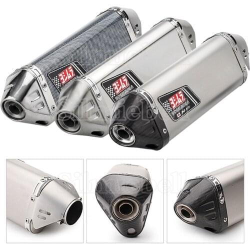 Universal Motorcycle Modified Exhaust Muffler Pipe Carbon fiber Escape Moto DB Killer For Yoshimura R11 R3 R6 PCX125 NMAX NC700