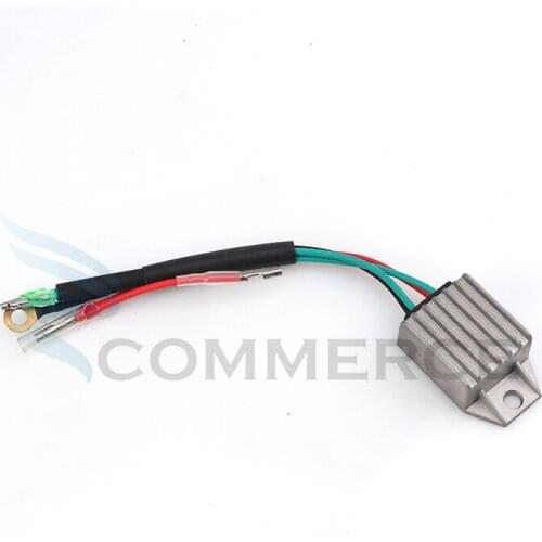 High quality marine voltage rectifier regulator for yamaha-15HP 2 stroke motor outboard engine