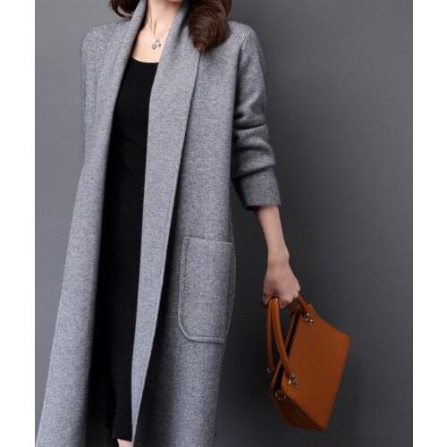 Womens clothing new mink wool coat collar cardigan sweater dress element version of scarf OL white-collar fashion Ms apparel
