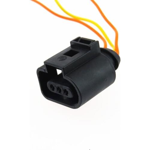Air Conditioning Pressure Sensor Plug Wiring Harness For VW Passat Jetta Golf MK5 6 Tiguan A3 A4 A6 Seat Leon Toledo 3B0973703G